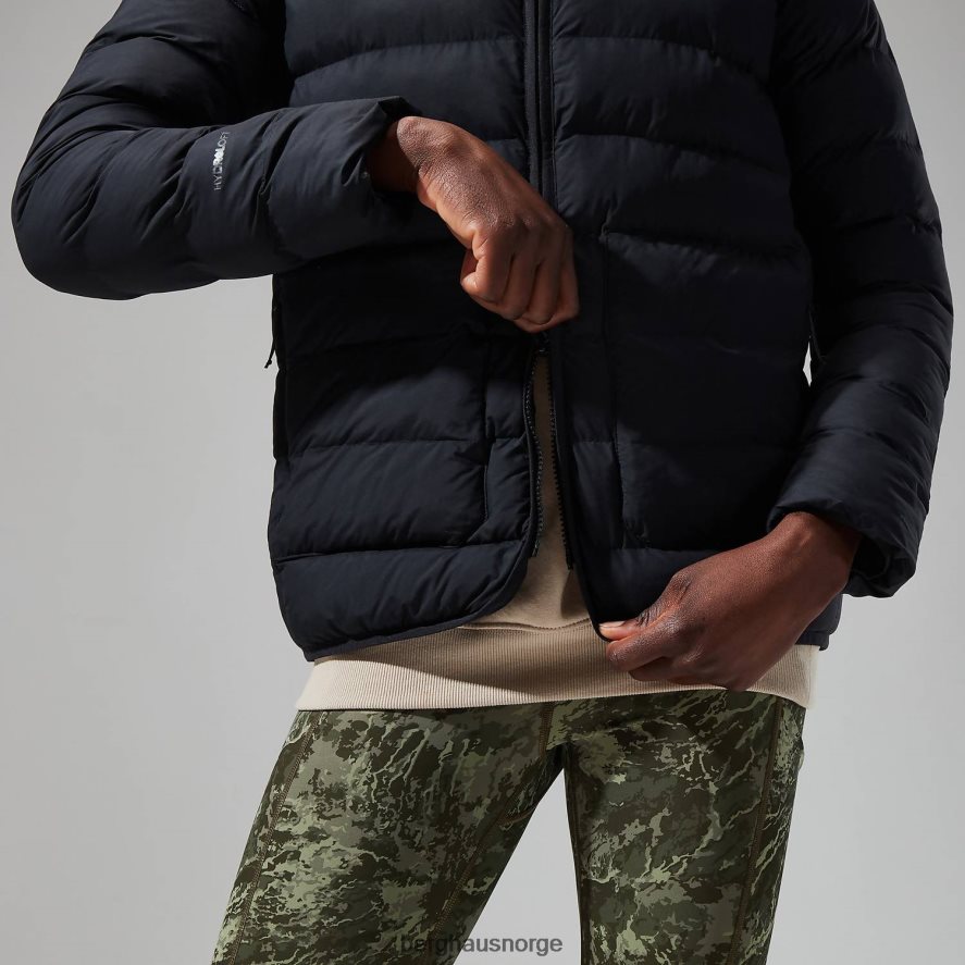 blomstrende jakke Berghaus kvinner kulsvart F262D6386 klær