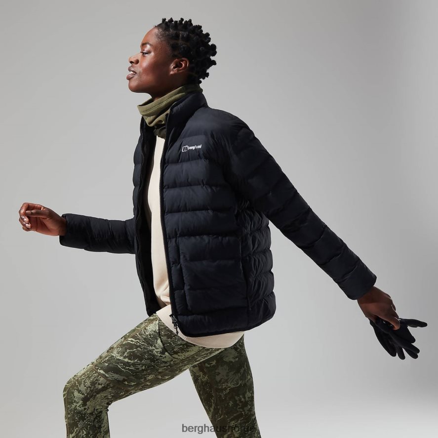 blomstrende jakke Berghaus kvinner kulsvart F262D6386 klær