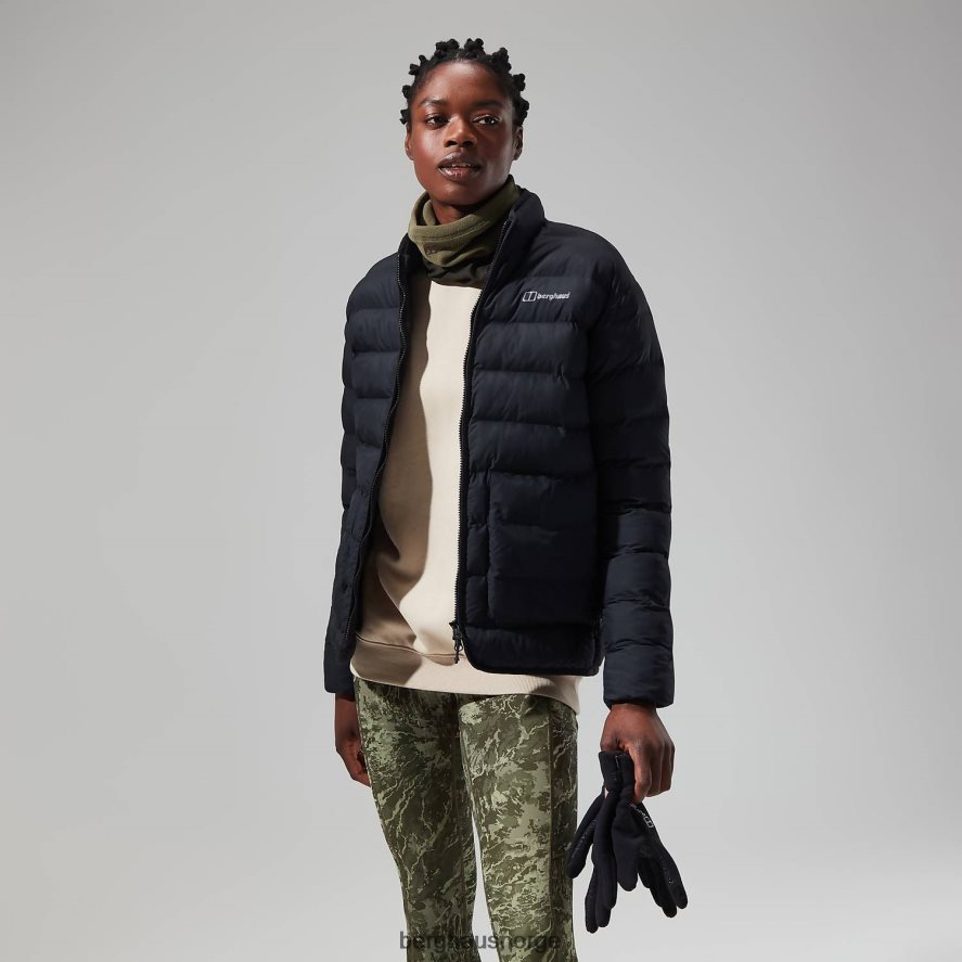 blomstrende jakke Berghaus kvinner kulsvart F262D6386 klær