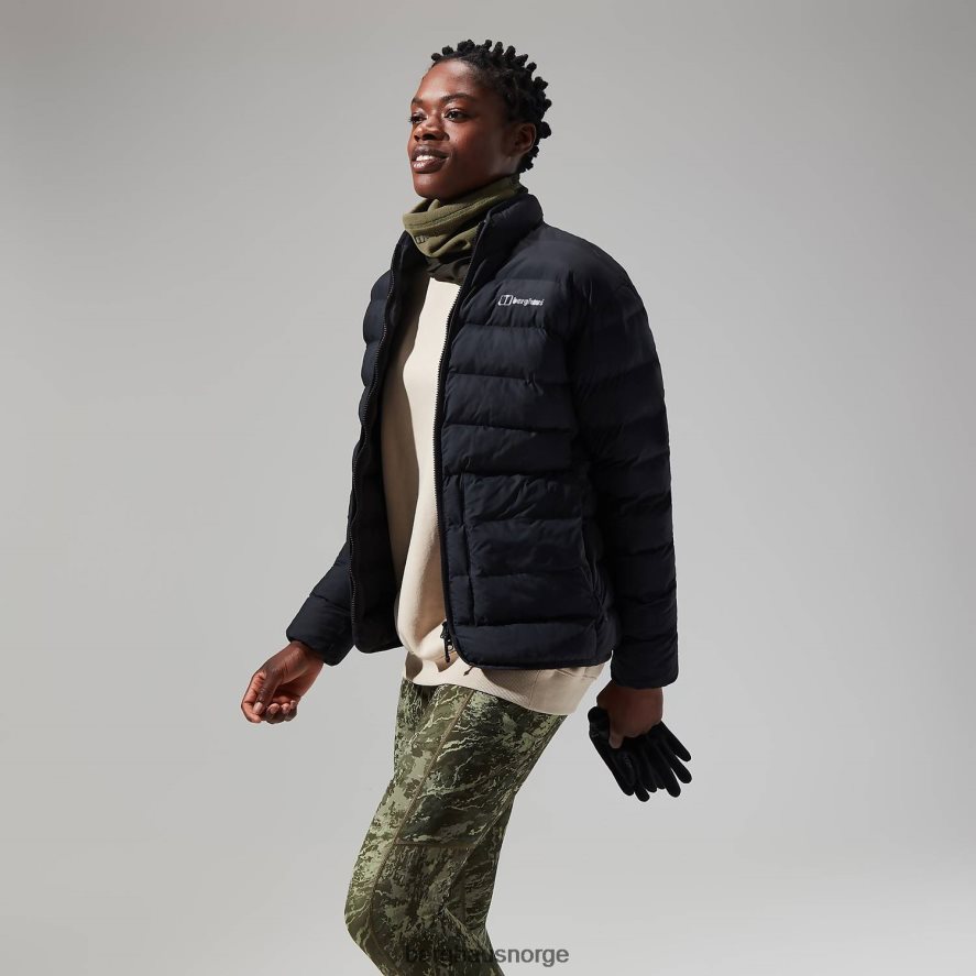 blomstrende jakke Berghaus kvinner kulsvart F262D6386 klær