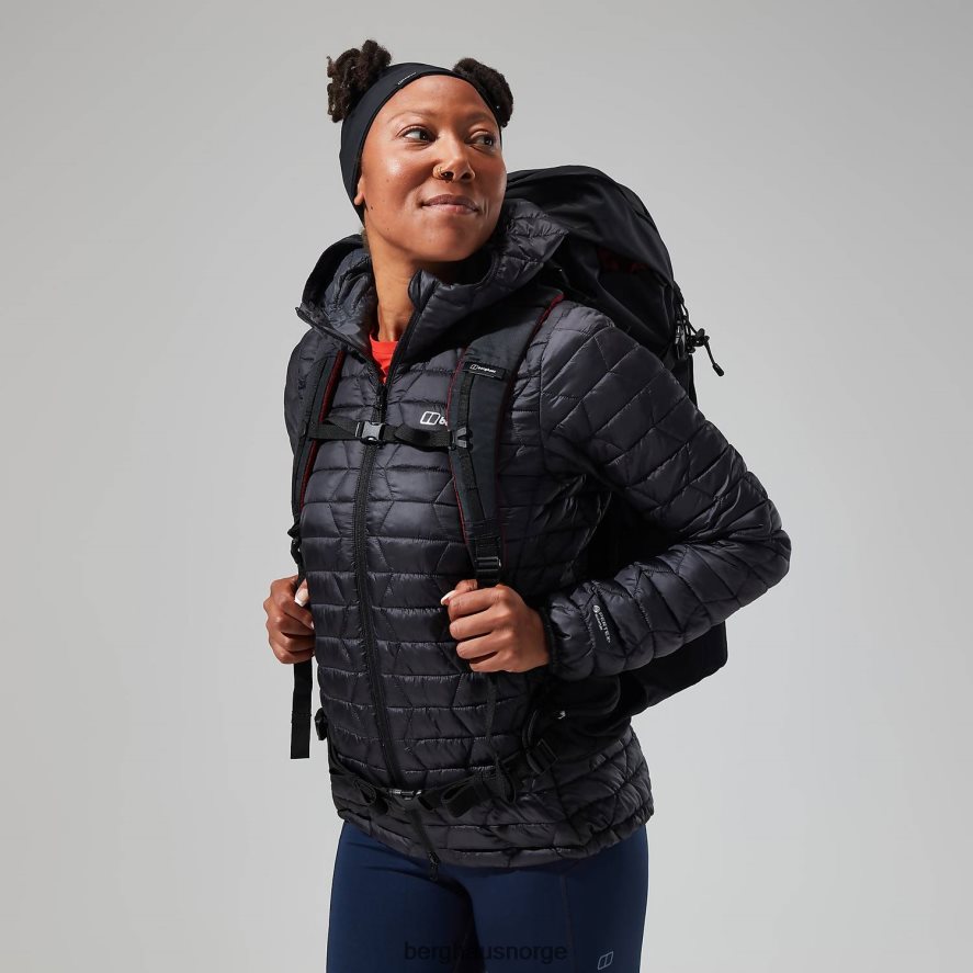 cuillin isolert hettegenser Berghaus kvinner kulsort/grå nålestripe F262D6375 klær