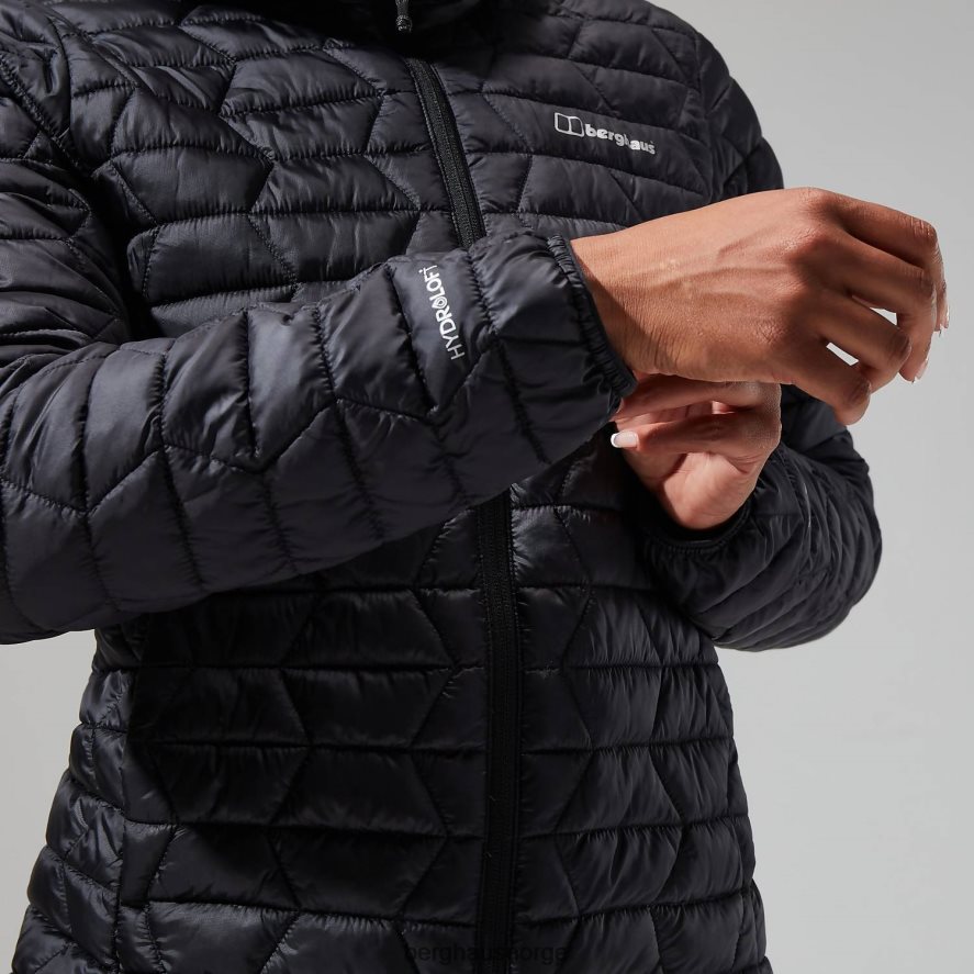 cuillin isolert hettegenser Berghaus kvinner kulsort/grå nålestripe F262D6375 klær