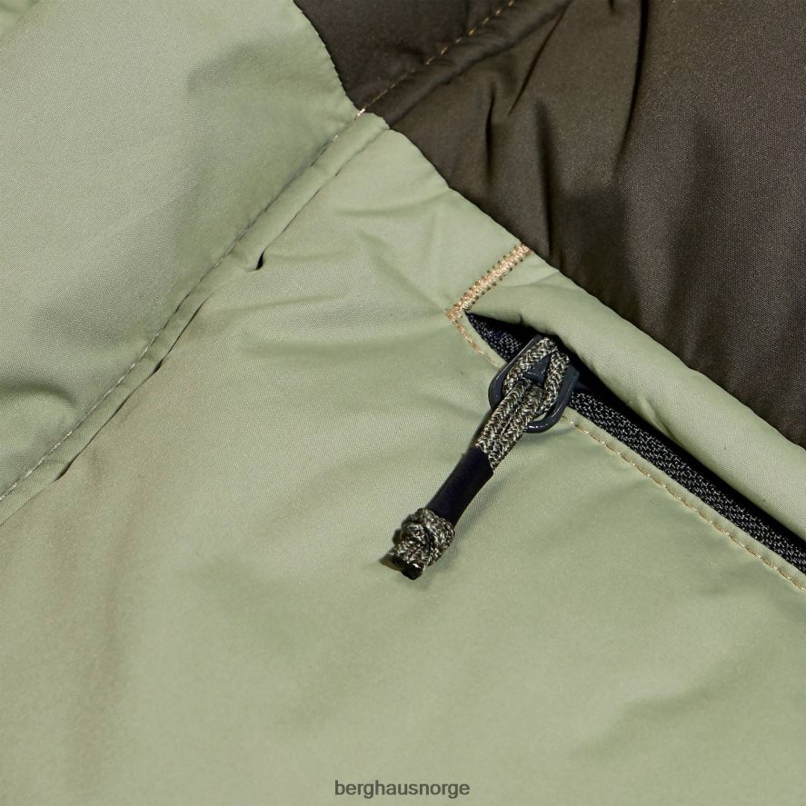lang jakke med forbrenningsreflekt Berghaus kvinner grønn F262D6404 klær