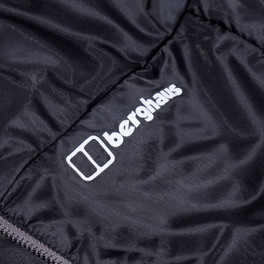 mtn arete lb syntetisk vest Berghaus kvinner grå/svart F262D6411 klær