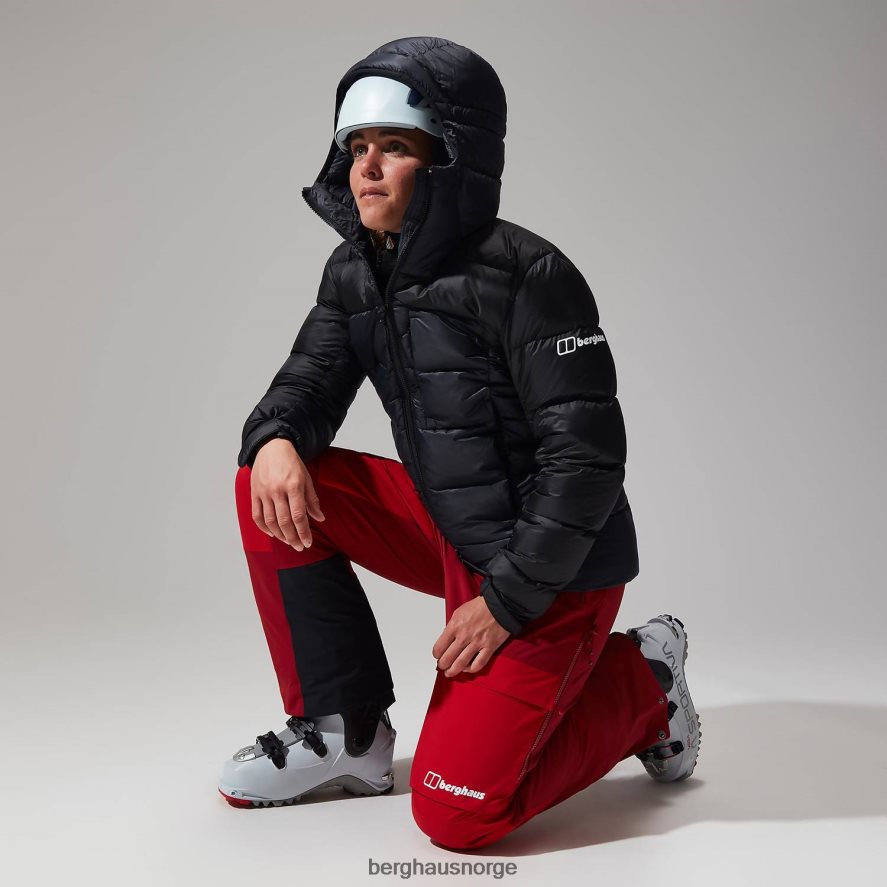 mtn arete ultra dun hettegenser Berghaus kvinner kulsvart F262D6398 klær