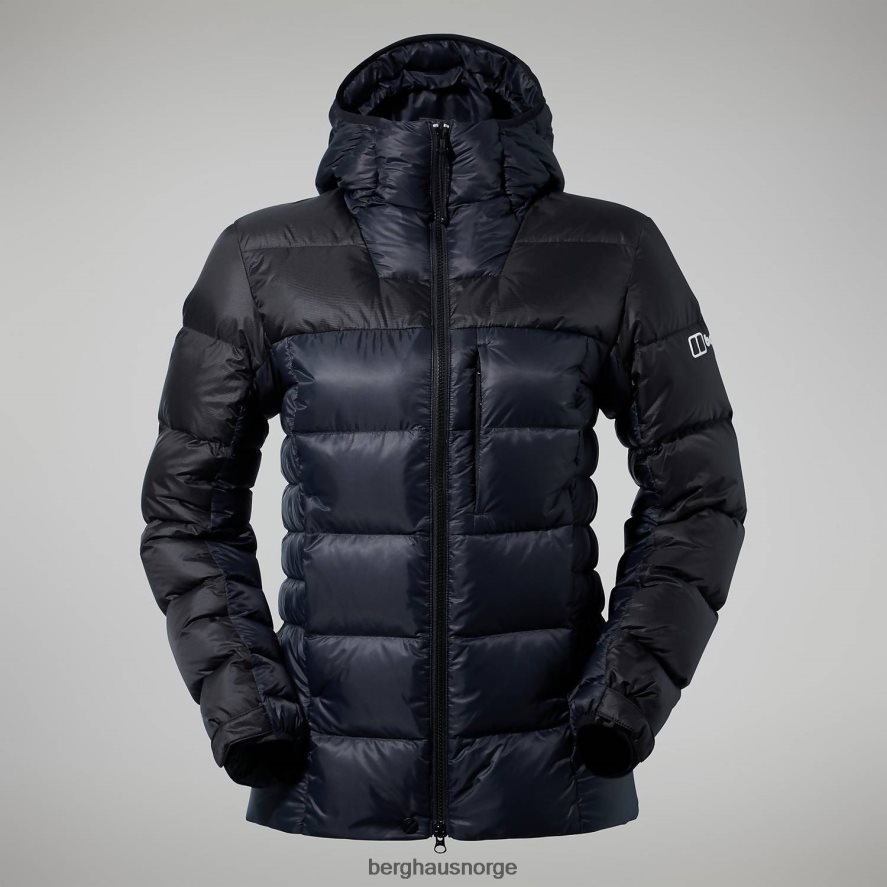 mtn arete ultra dun hettegenser Berghaus kvinner kulsvart F262D6398 klær