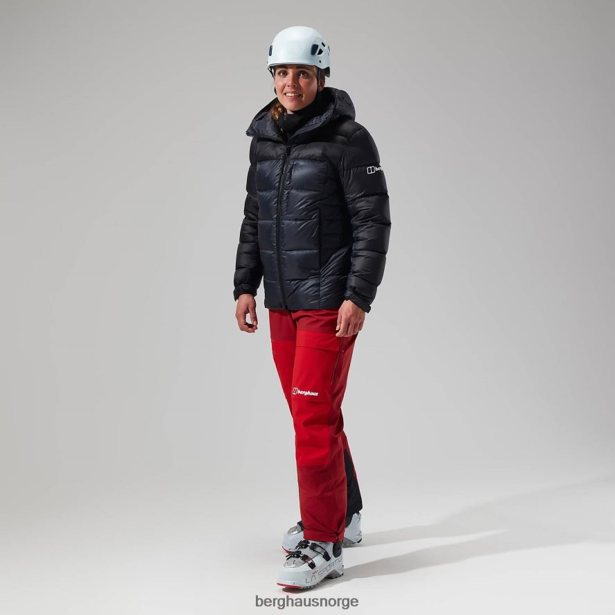 mtn arete ultra dun hettegenser Berghaus kvinner kulsvart F262D6398 klær