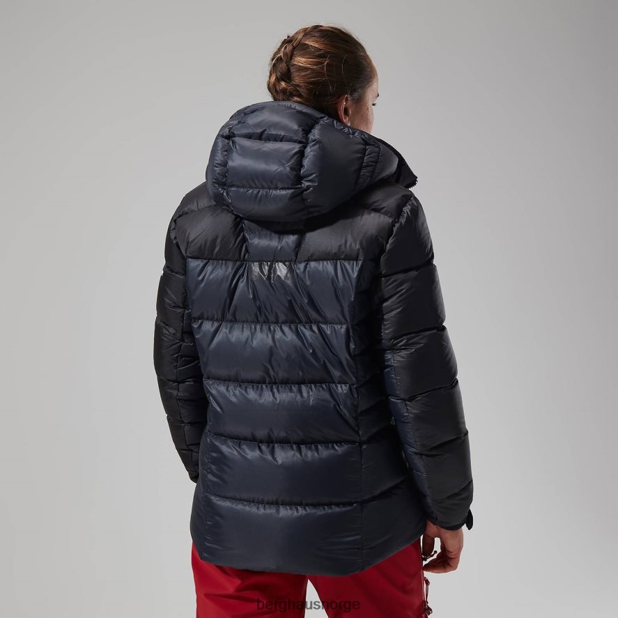 mtn arete ultra dun hettegenser Berghaus kvinner kulsvart F262D6398 klær