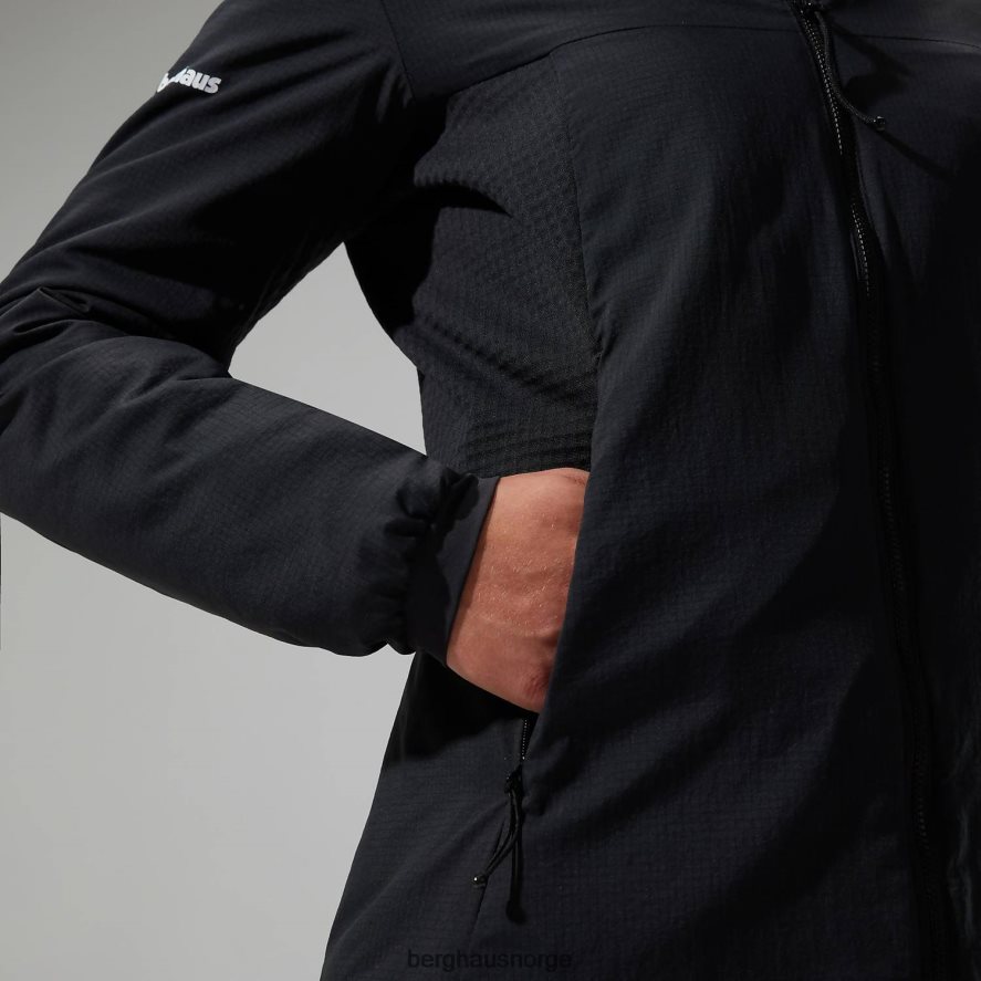 mtn guide mw hybrid jakke Berghaus kvinner svart F262D6395 klær