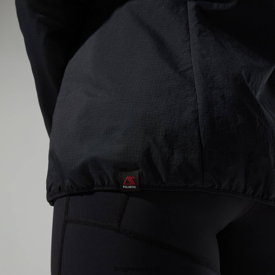 mtn guide mw hybrid jakke Berghaus kvinner svart F262D6395 klær