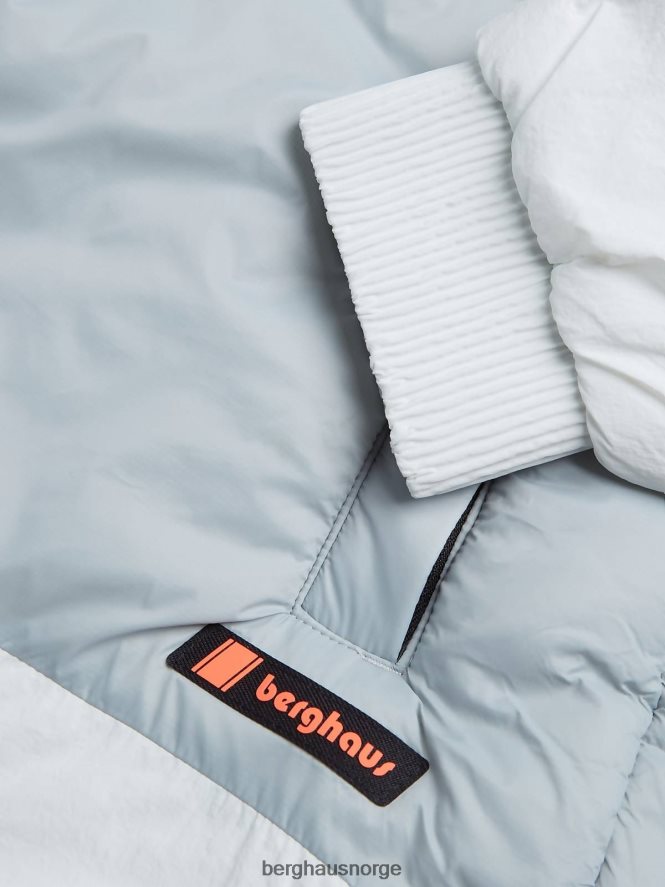 nelien kort isolert jakke Berghaus kvinner hvit/grå F262D6401 klær