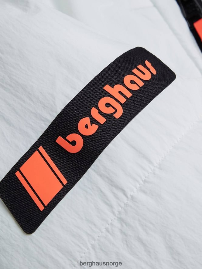 nelien kort isolert jakke Berghaus kvinner hvit/grå F262D6401 klær