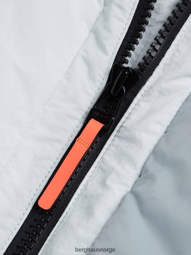 nelien kort isolert jakke Berghaus kvinner hvit/grå F262D6401 klær