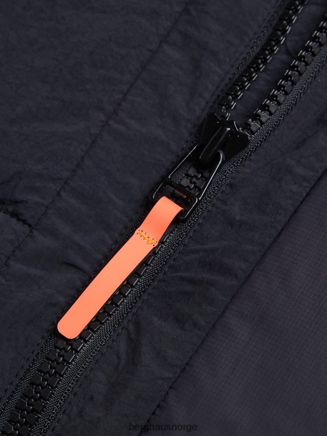 nelien kort isolert jakke Berghaus kvinner svart F262D6400 klær