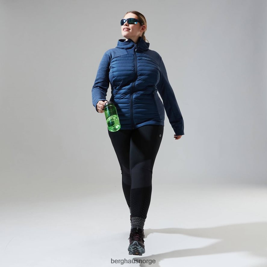 nula hybrid jakke Berghaus kvinner mørke blå F262D6360 klær