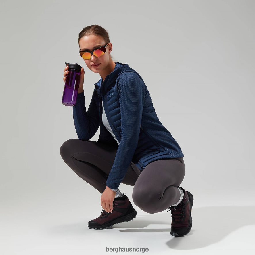 nula hybrid jakke Berghaus kvinner mørke blå F262D6360 klær