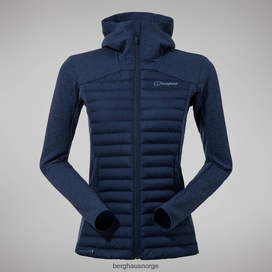 nula hybrid jakke Berghaus kvinner mørke blå F262D6360 klær