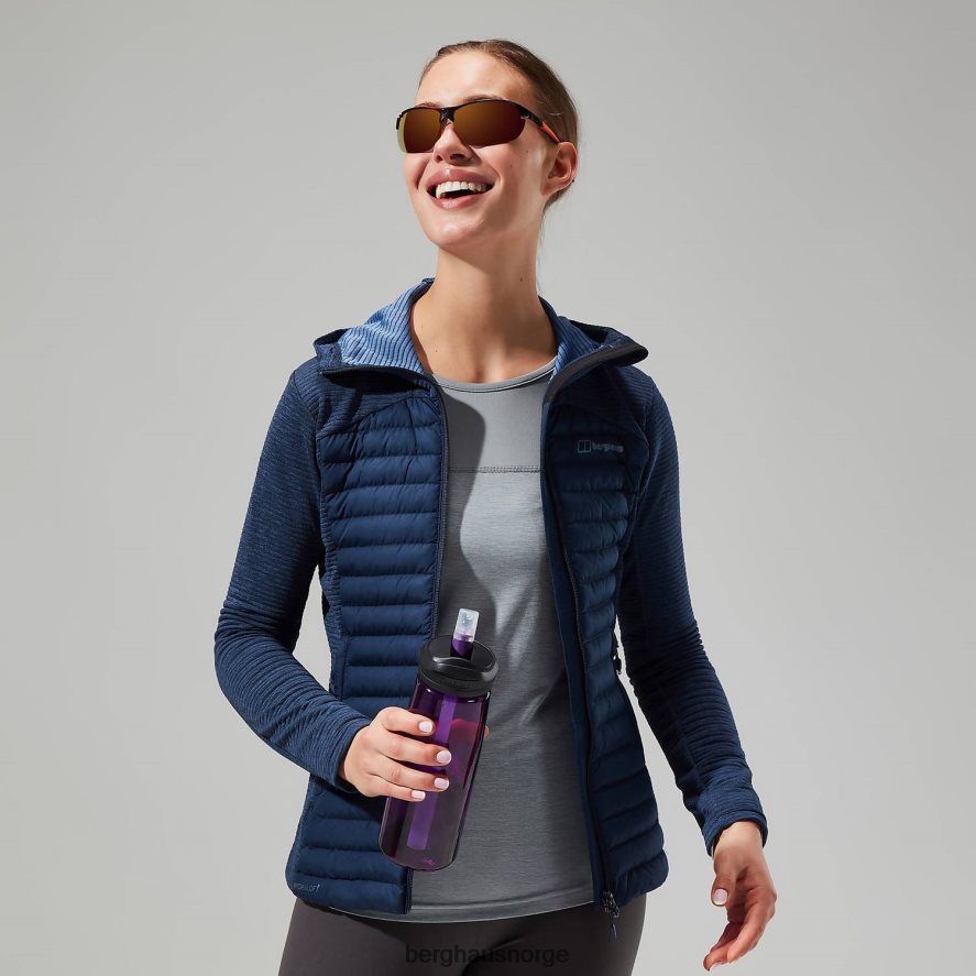 nula hybrid jakke Berghaus kvinner mørke blå F262D6360 klær