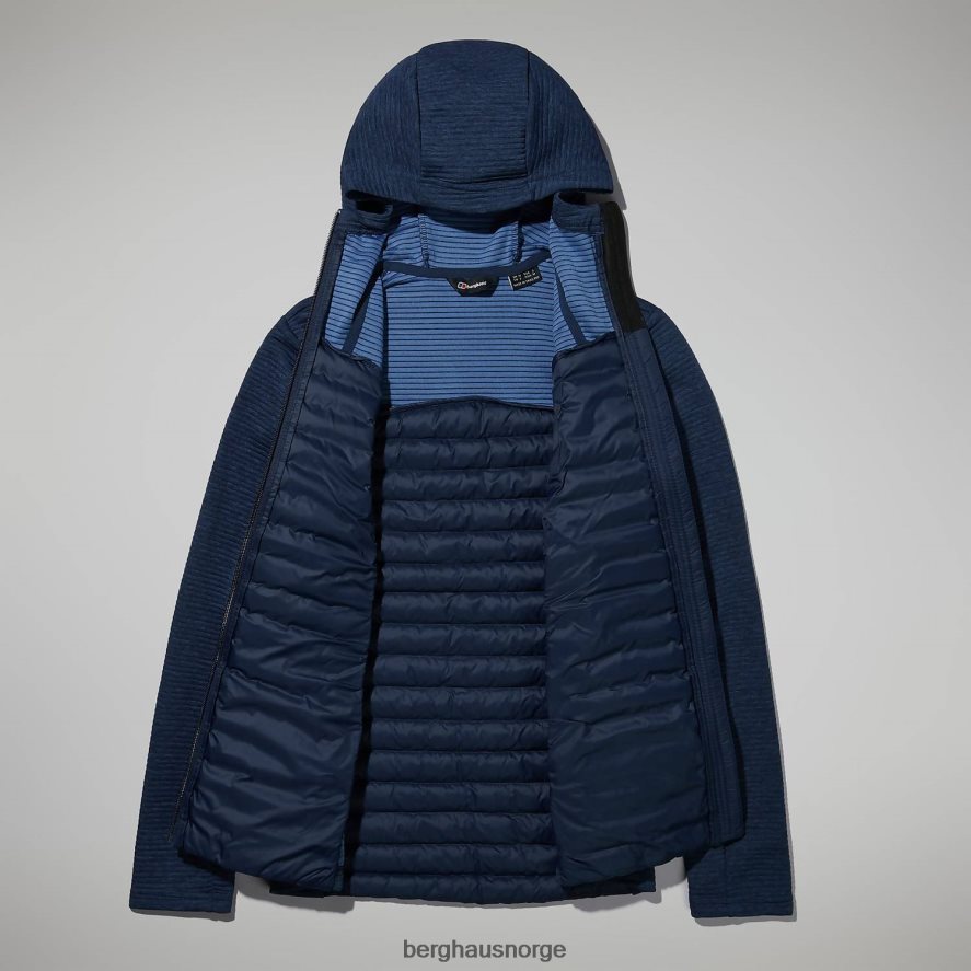 nula hybrid jakke Berghaus kvinner mørke blå F262D6360 klær