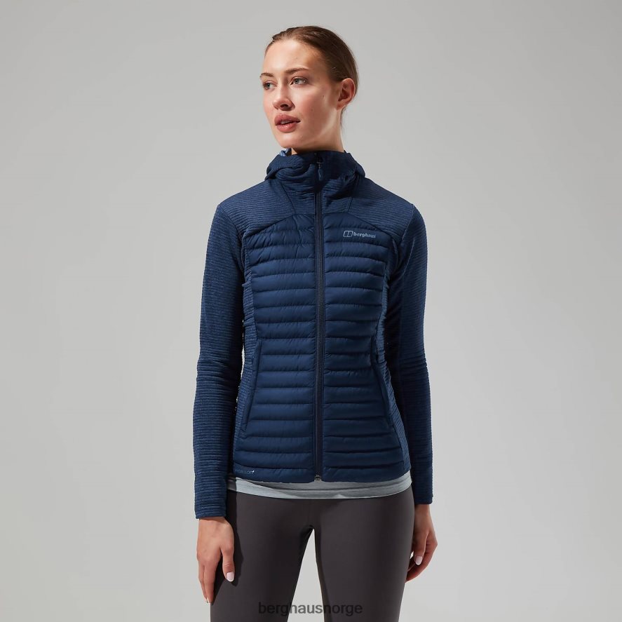 nula hybrid jakke Berghaus kvinner mørke blå F262D6360 klær