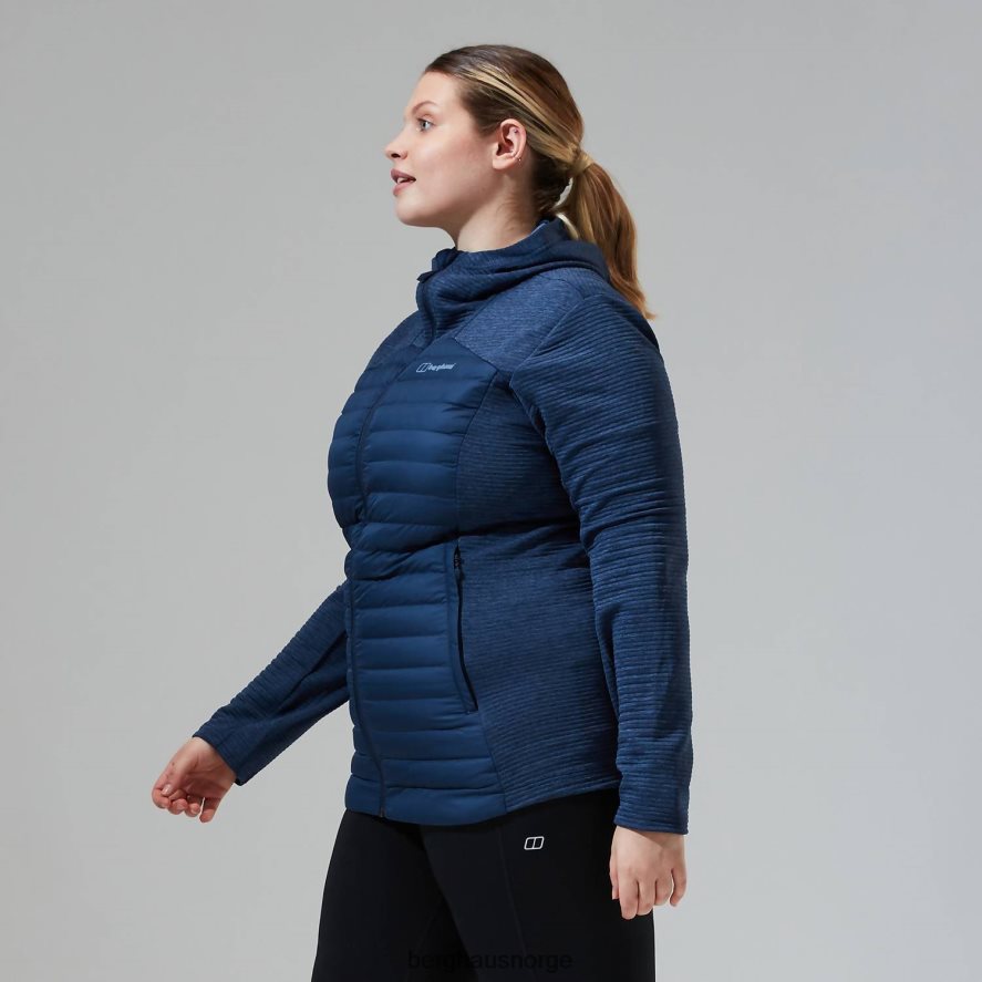nula hybrid jakke Berghaus kvinner mørke blå F262D6360 klær