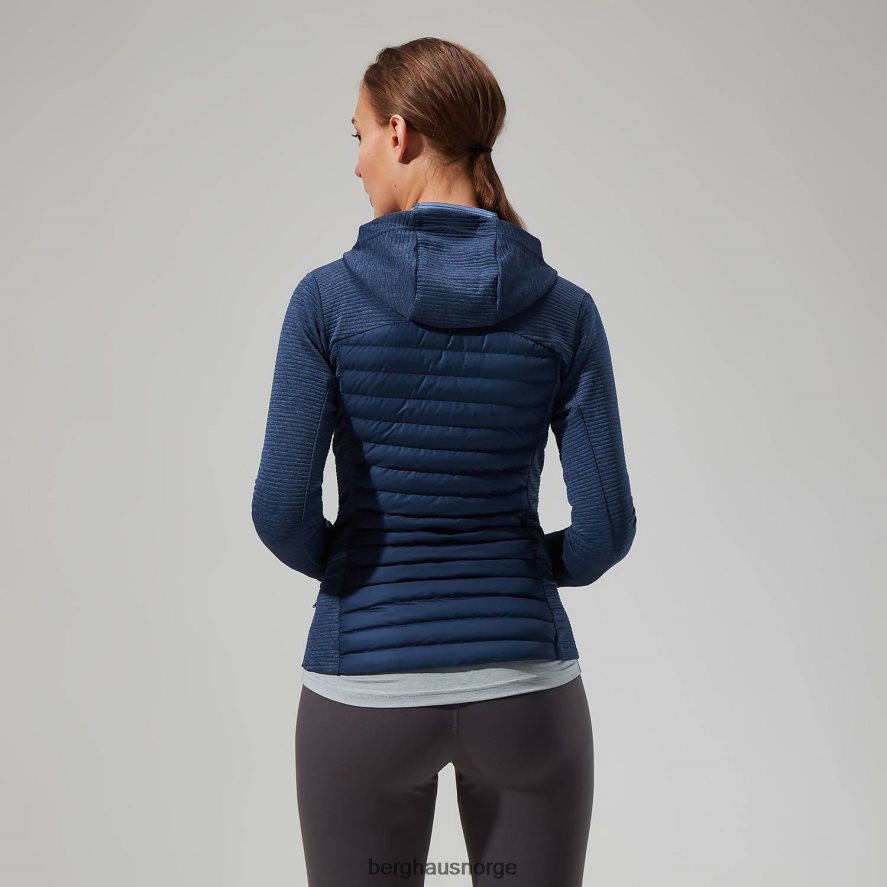 nula hybrid jakke Berghaus kvinner mørke blå F262D6360 klær