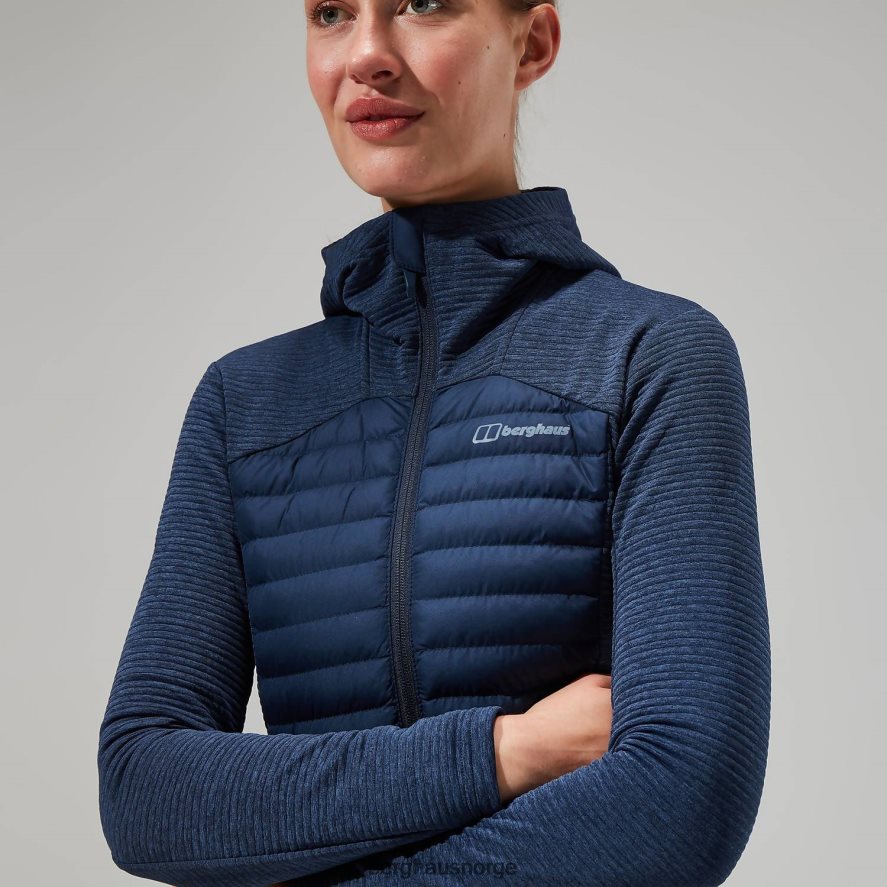 nula hybrid jakke Berghaus kvinner mørke blå F262D6360 klær