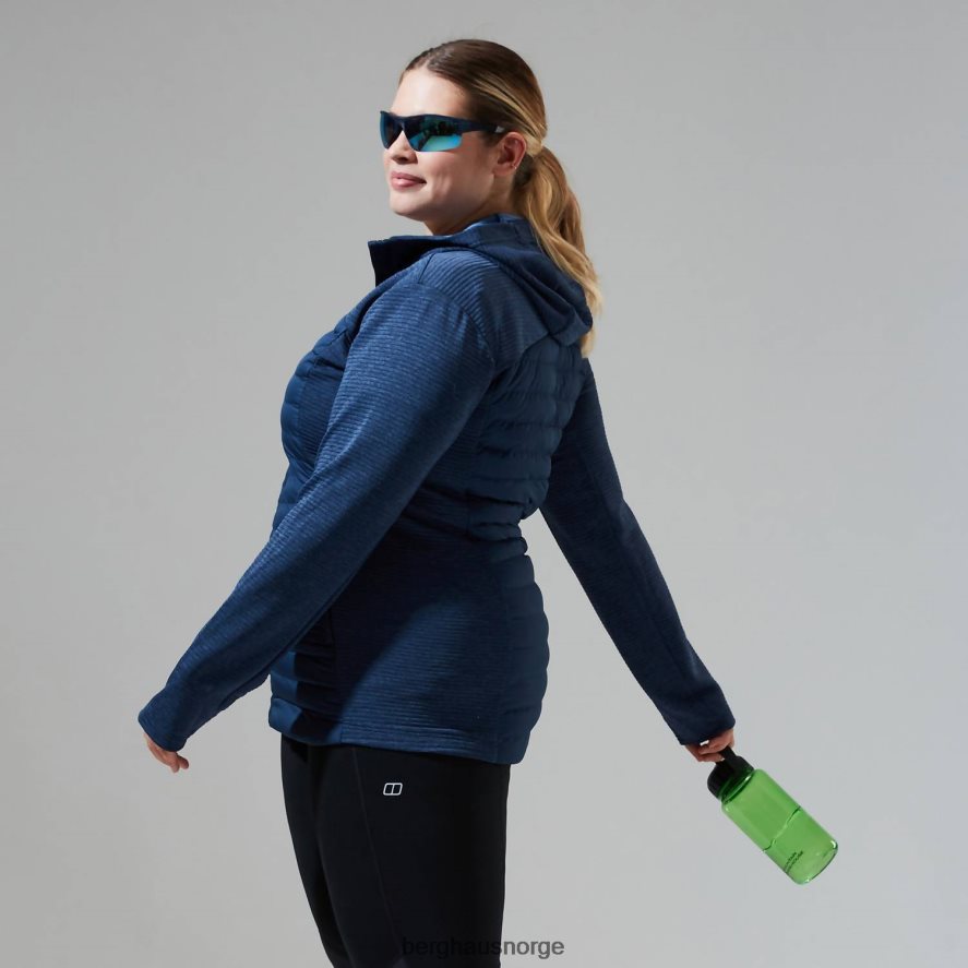 nula hybrid jakke Berghaus kvinner mørke blå F262D6360 klær