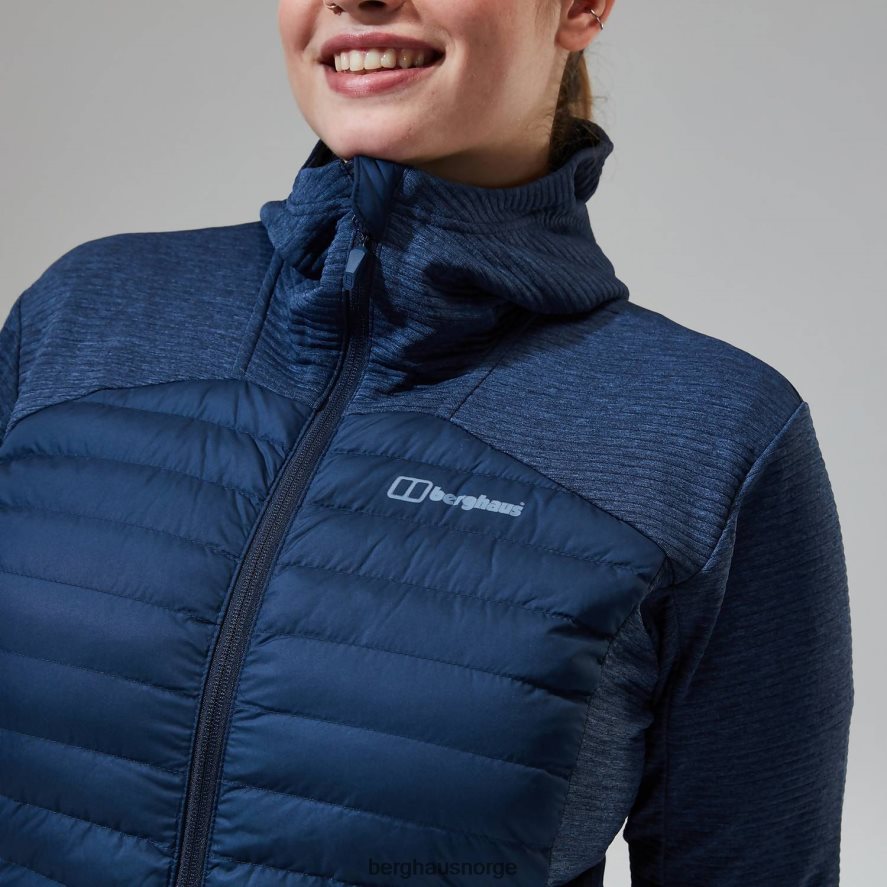 nula hybrid jakke Berghaus kvinner mørke blå F262D6360 klær