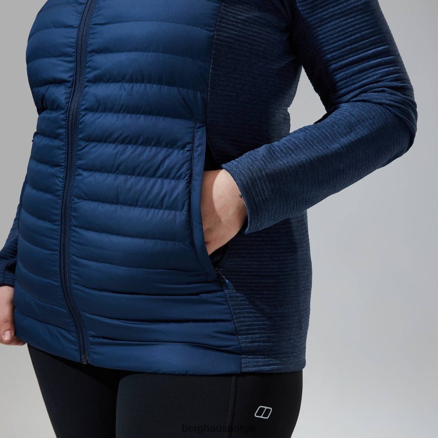 nula hybrid jakke Berghaus kvinner mørke blå F262D6360 klær