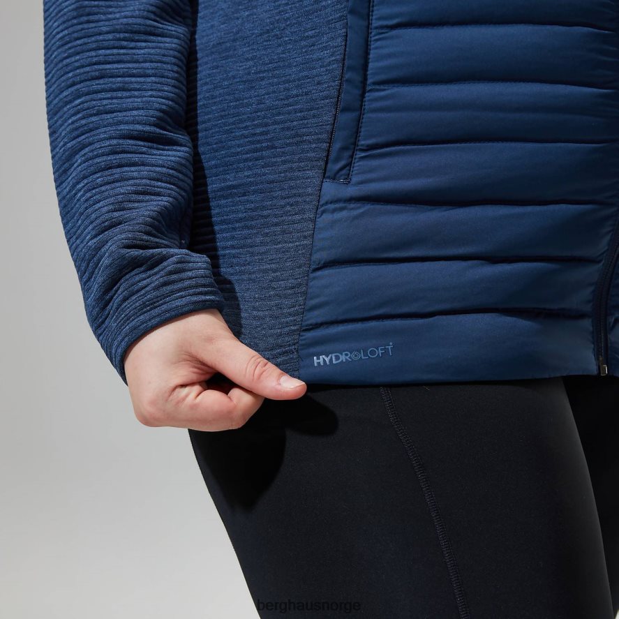 nula hybrid jakke Berghaus kvinner mørke blå F262D6360 klær