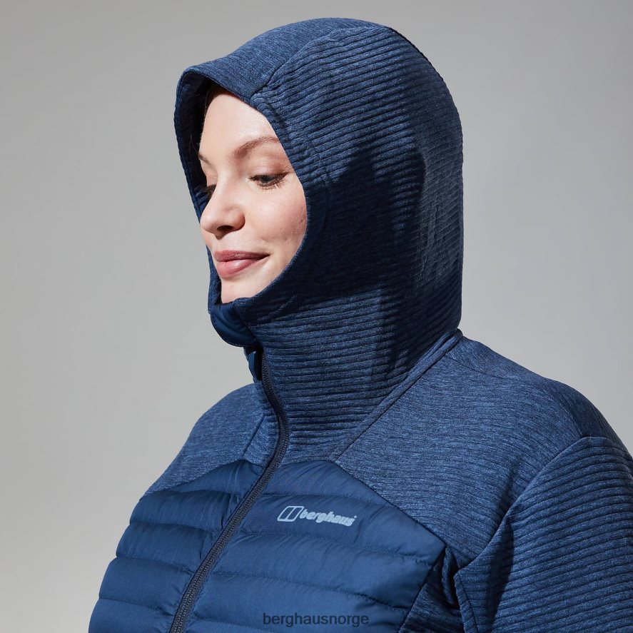 nula hybrid jakke Berghaus kvinner mørke blå F262D6360 klær