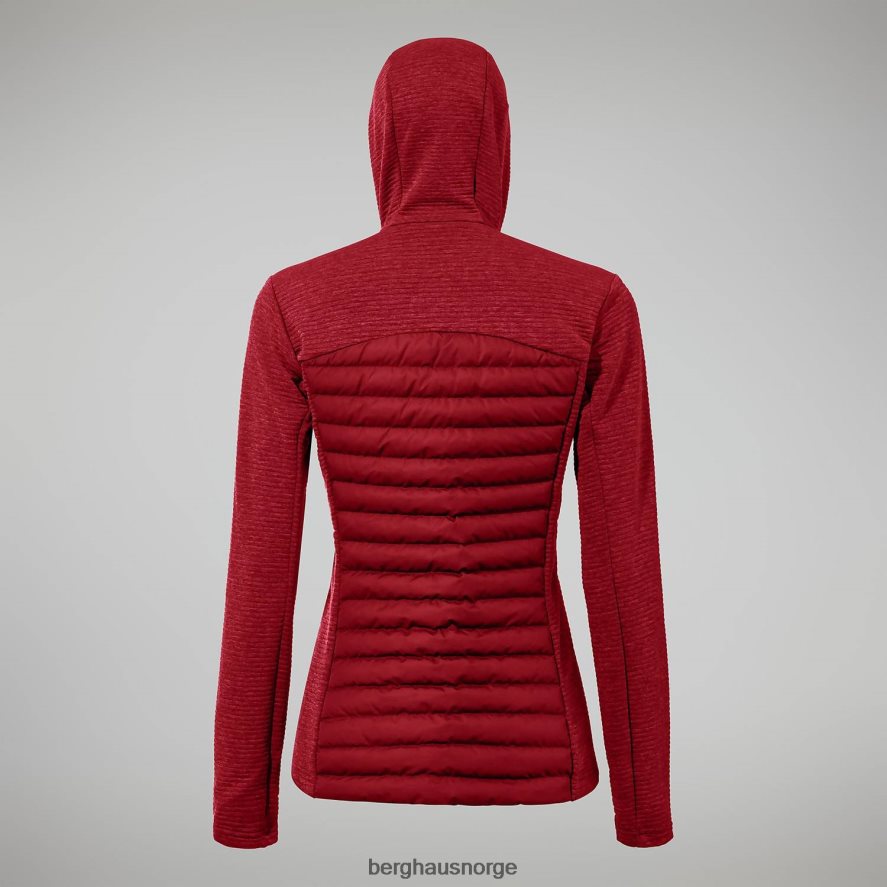 nula hybrid jakke Berghaus kvinner rød F262D6361 klær