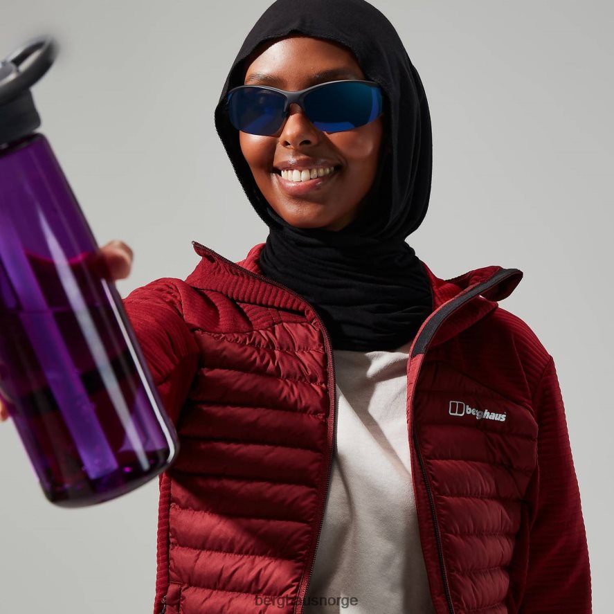 nula hybrid jakke Berghaus kvinner rød F262D6361 klær