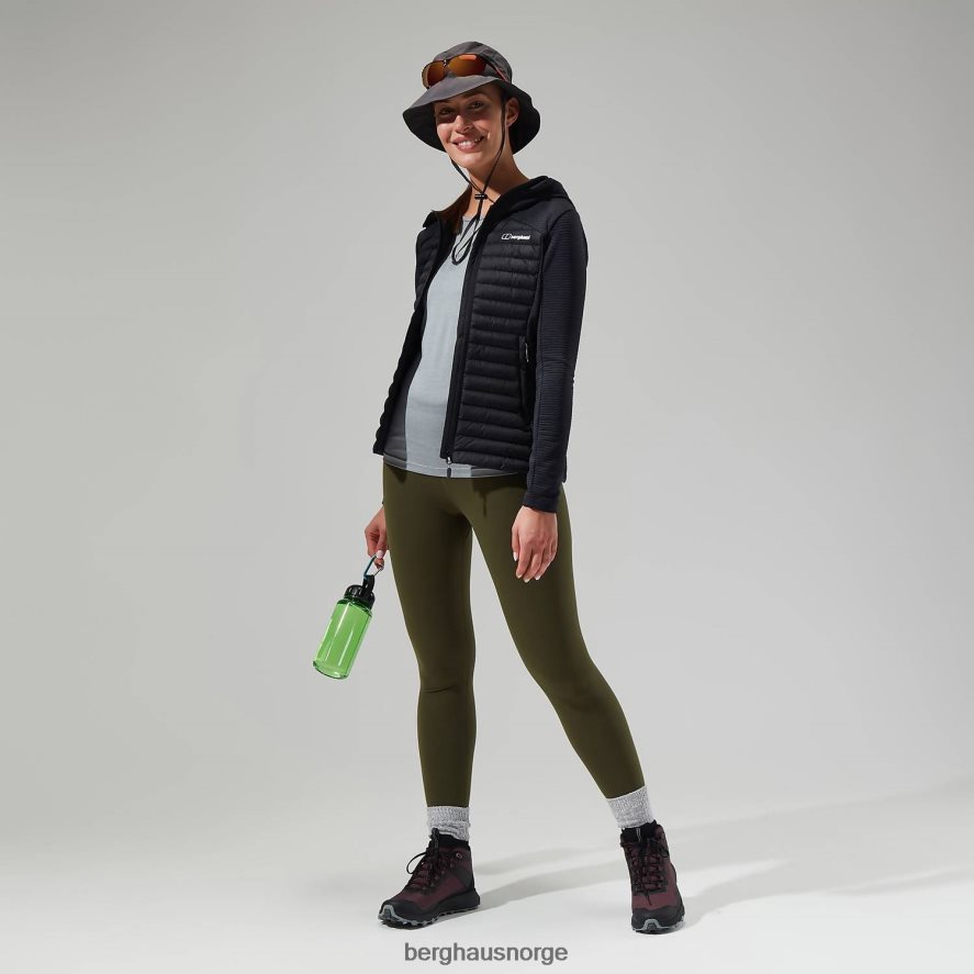 nula hybrid jakke Berghaus kvinner svart F262D6359 klær