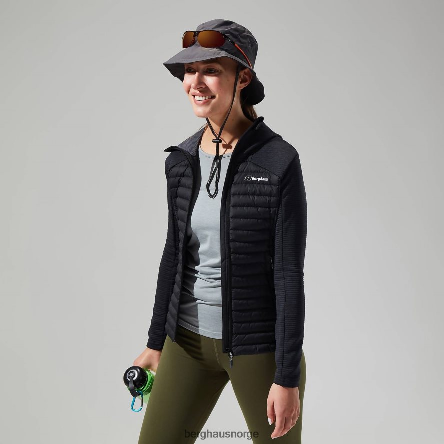 nula hybrid jakke Berghaus kvinner svart F262D6359 klær