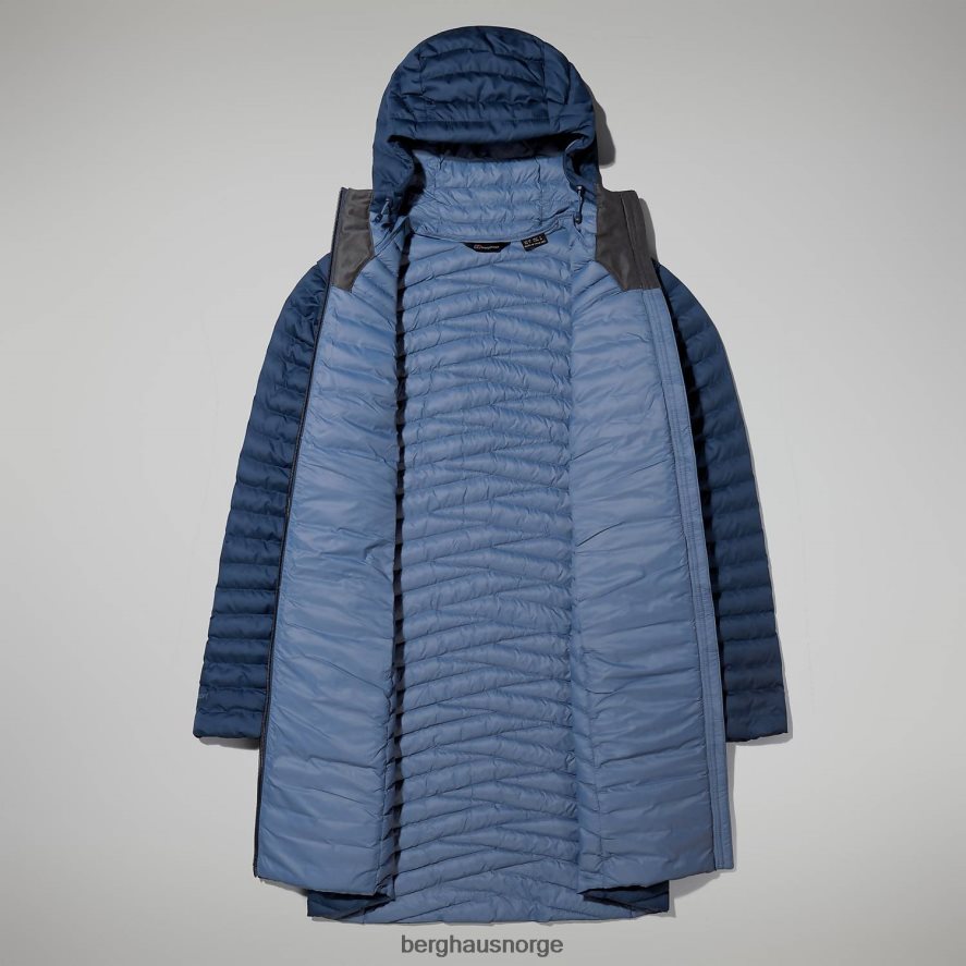 nula micro jakke lang Berghaus kvinner blå F262D6366 klær