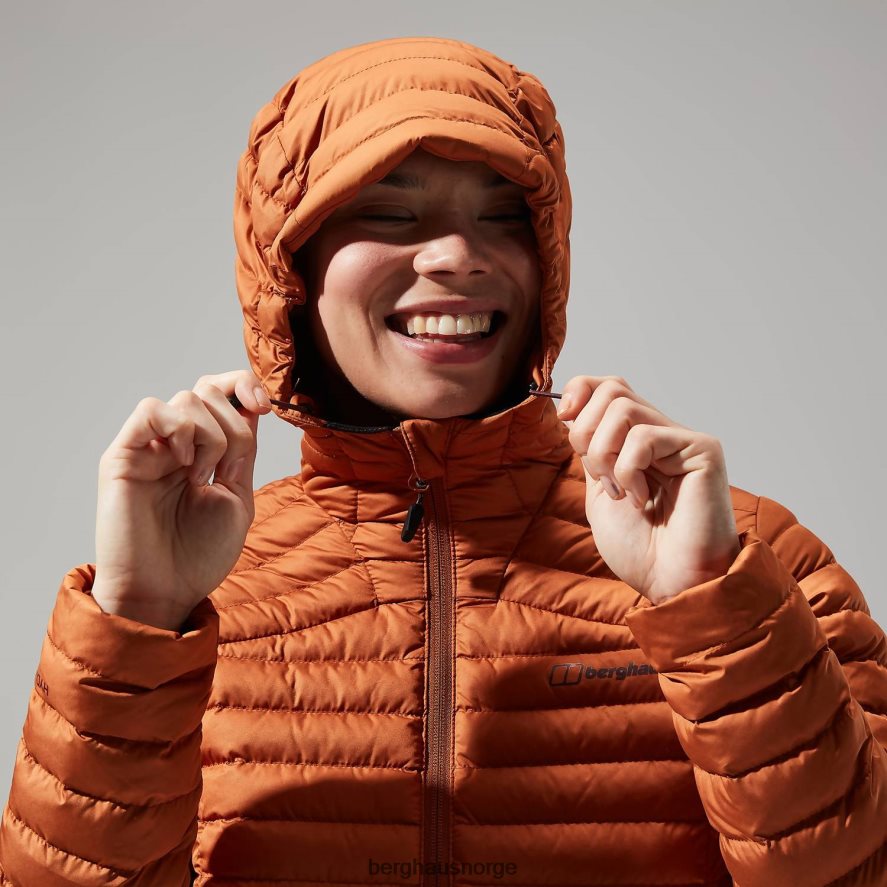 nula micro jakke lang Berghaus kvinner brun F262D6367 klær