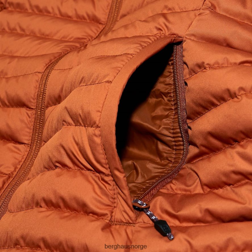 nula micro jakke lang Berghaus kvinner brun F262D6367 klær