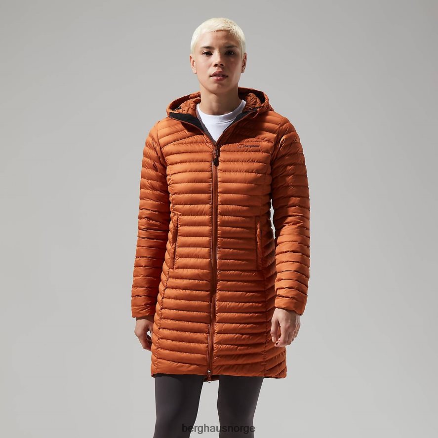 nula micro jakke lang Berghaus kvinner brun F262D6367 klær