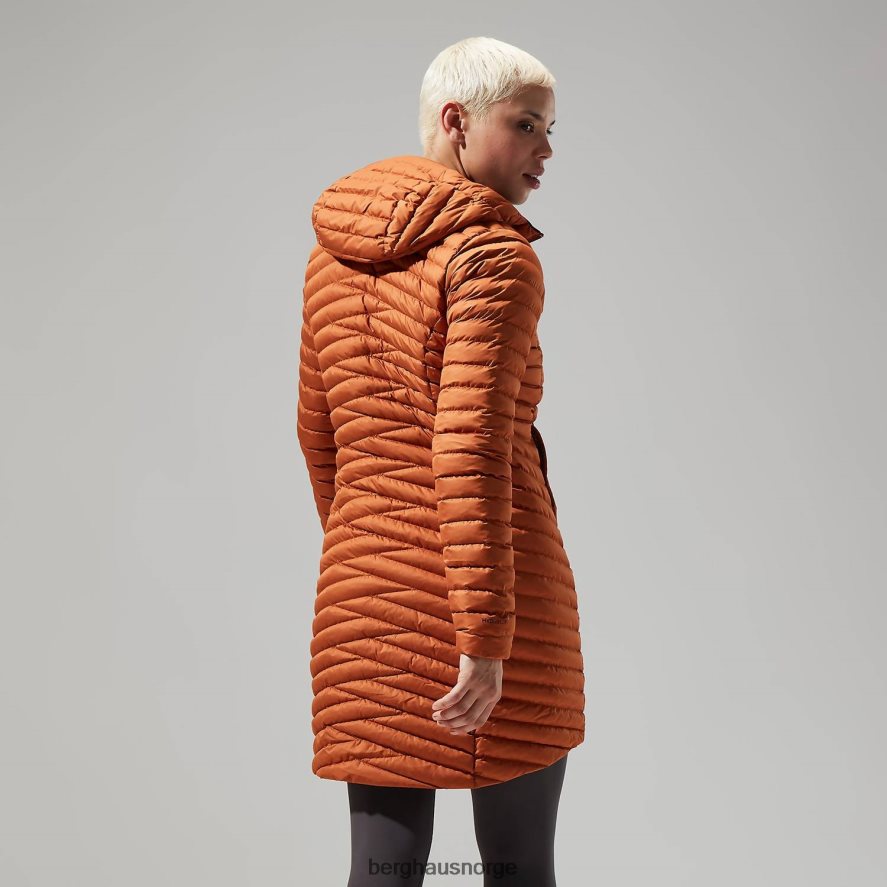 nula micro jakke lang Berghaus kvinner brun F262D6367 klær