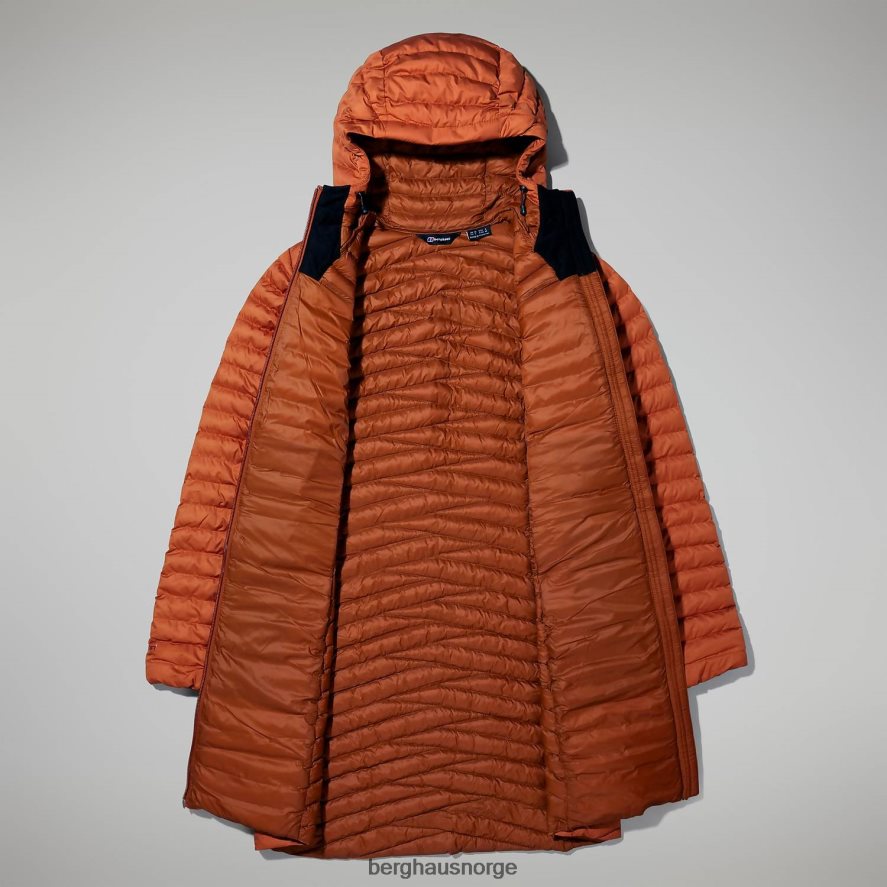 nula micro jakke lang Berghaus kvinner brun F262D6367 klær