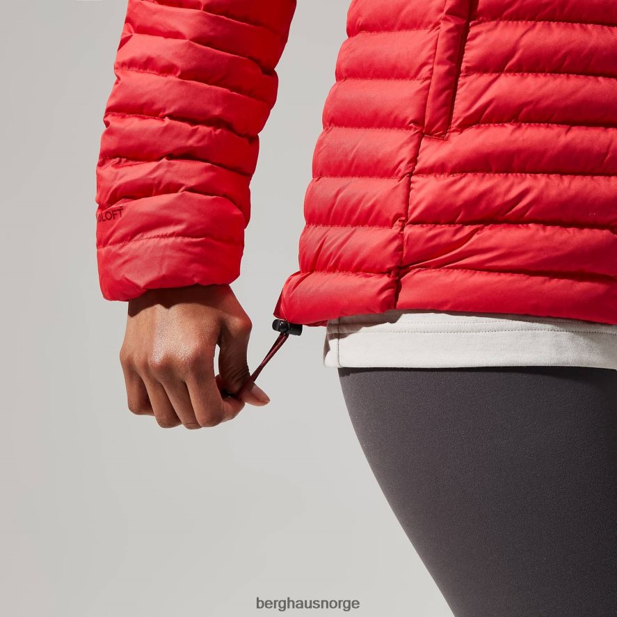 nula mikro jakke Berghaus kvinner rød F262D6364 klær