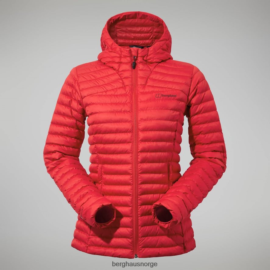 nula mikro jakke Berghaus kvinner rød F262D6364 klær