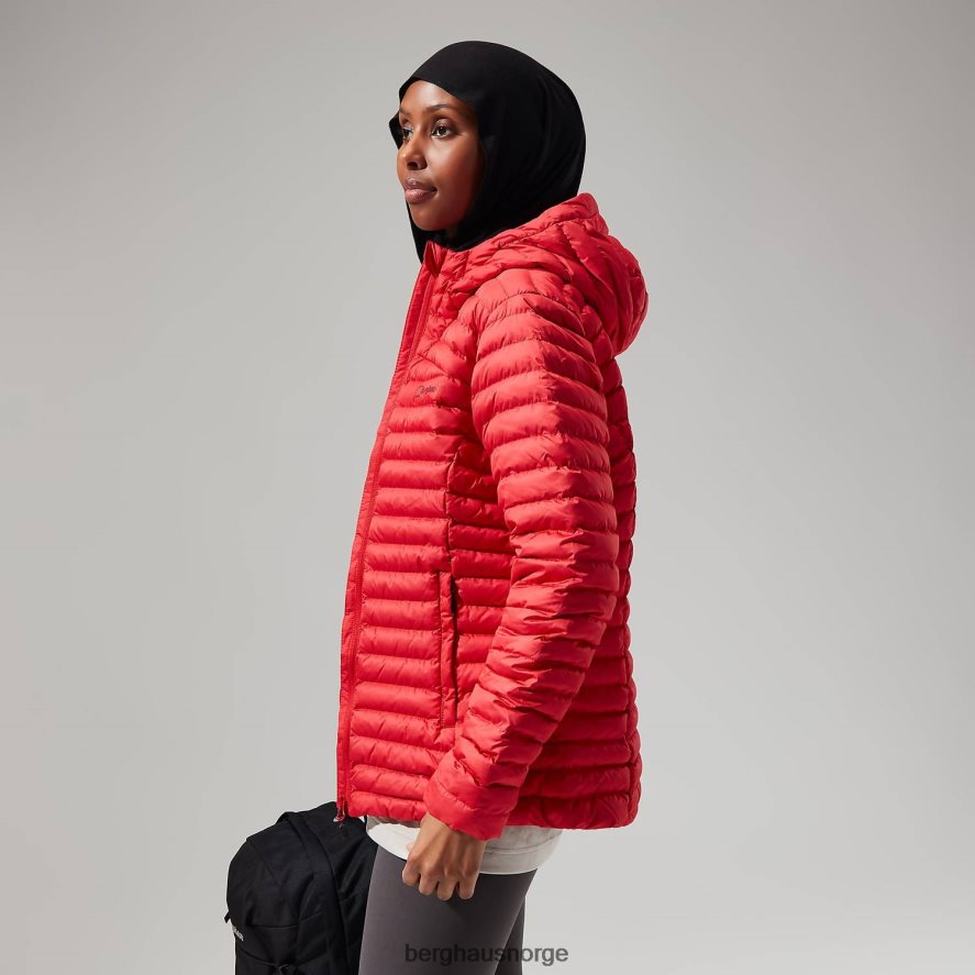 nula mikro jakke Berghaus kvinner rød F262D6364 klær