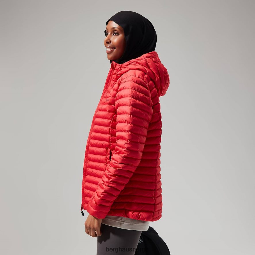 nula mikro jakke Berghaus kvinner rød F262D6364 klær
