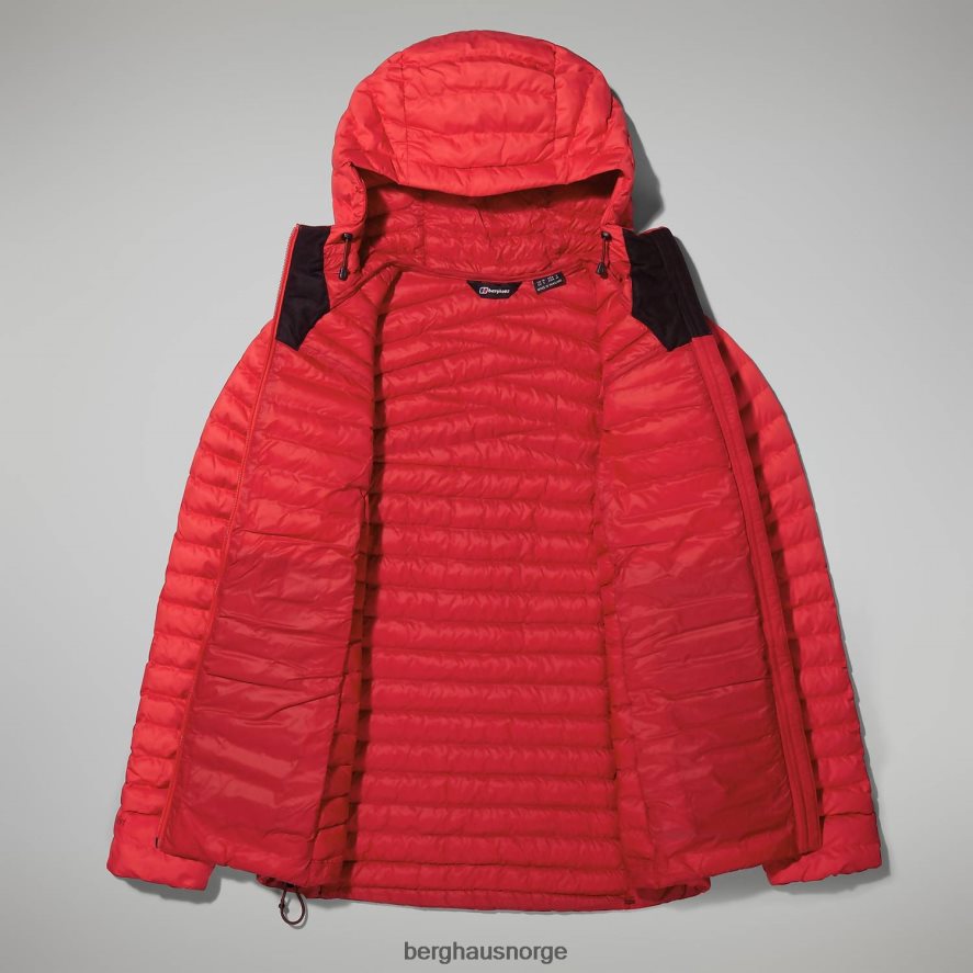 nula mikro jakke Berghaus kvinner rød F262D6364 klær