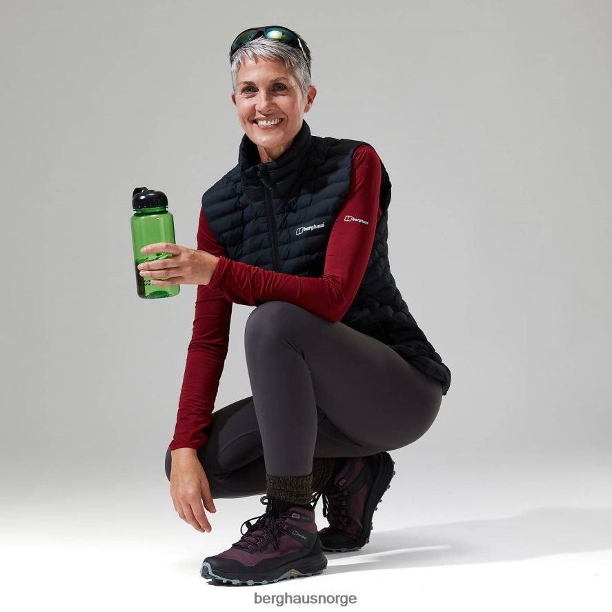 nula vest Berghaus kvinner svart F262D6394 klær