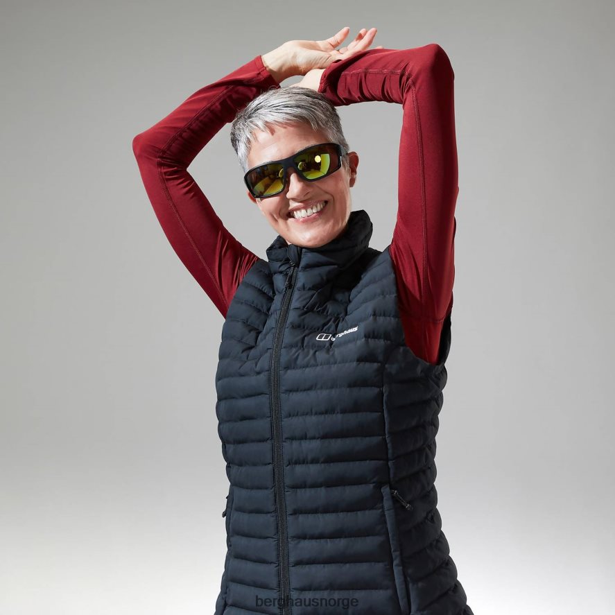 nula vest Berghaus kvinner svart F262D6394 klær