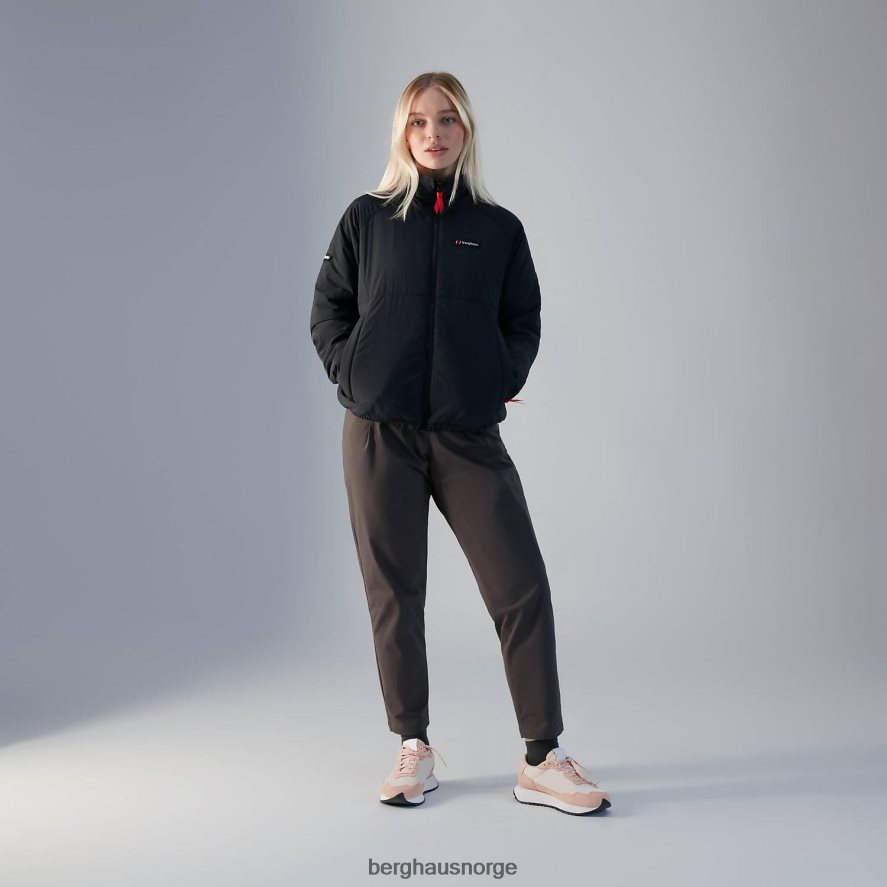 paviark isolert jakke Berghaus kvinner svart F262D6373 klær